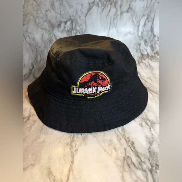universal studios Other - Black Jurassic Park bucket hat by Universal Studios